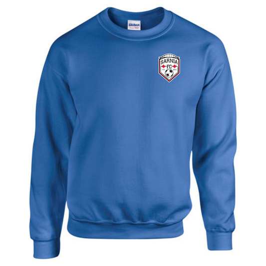 Cotton Crewneck -  Left Chest