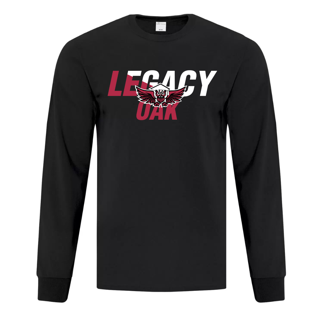Cotton Longsleeve - Legacy Oak Logo