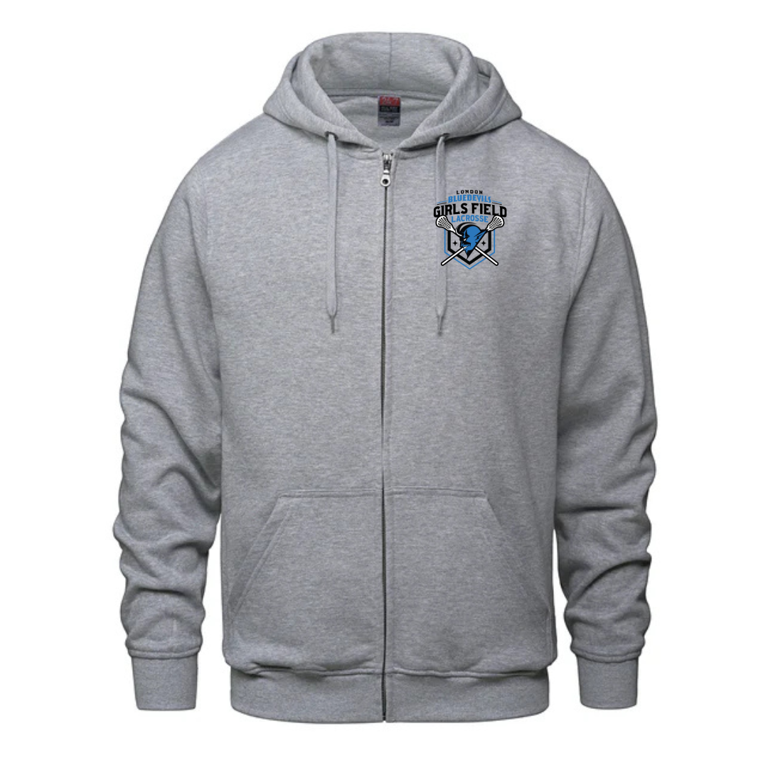 Cotton Fleece Full Zip Hoodie