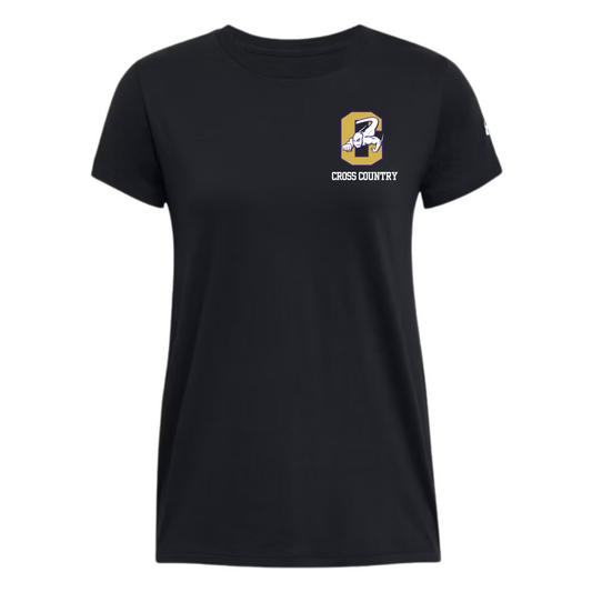 Cotton Blend Athletics T-Shirt - Womens