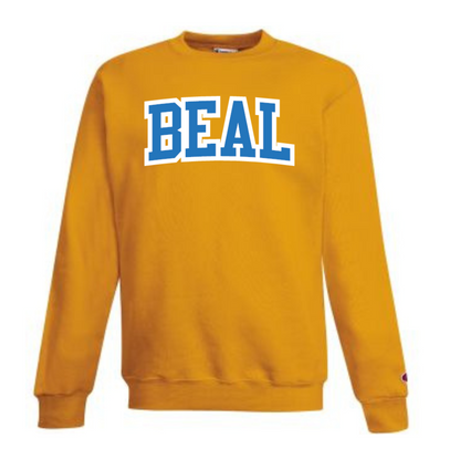 Cotton Fleece Crewneck - Text Logo