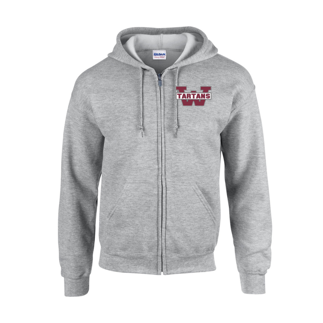 Cotton Fleece Full Zip Hoodie