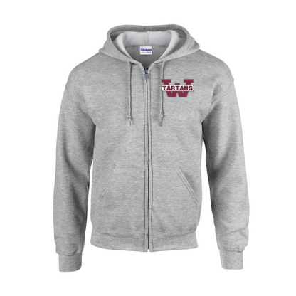 Cotton Fleece Full Zip Hoodie