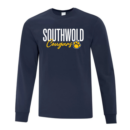 Cotton Longsleeve - Script Logo - Youth