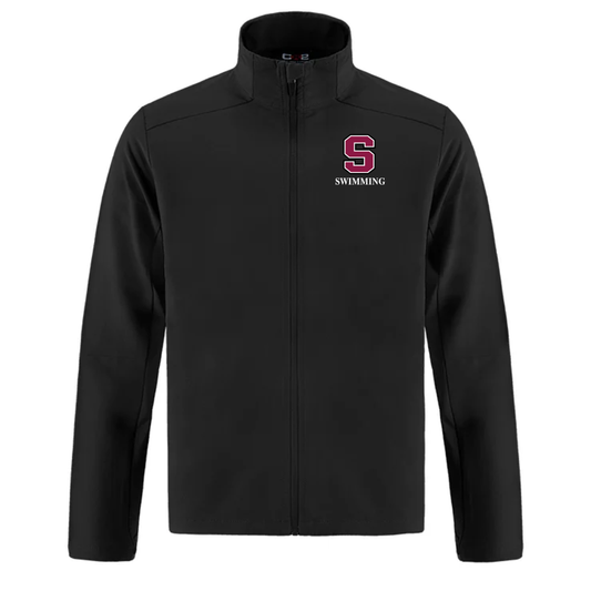 South Swimming Athleisure Jacket - Black