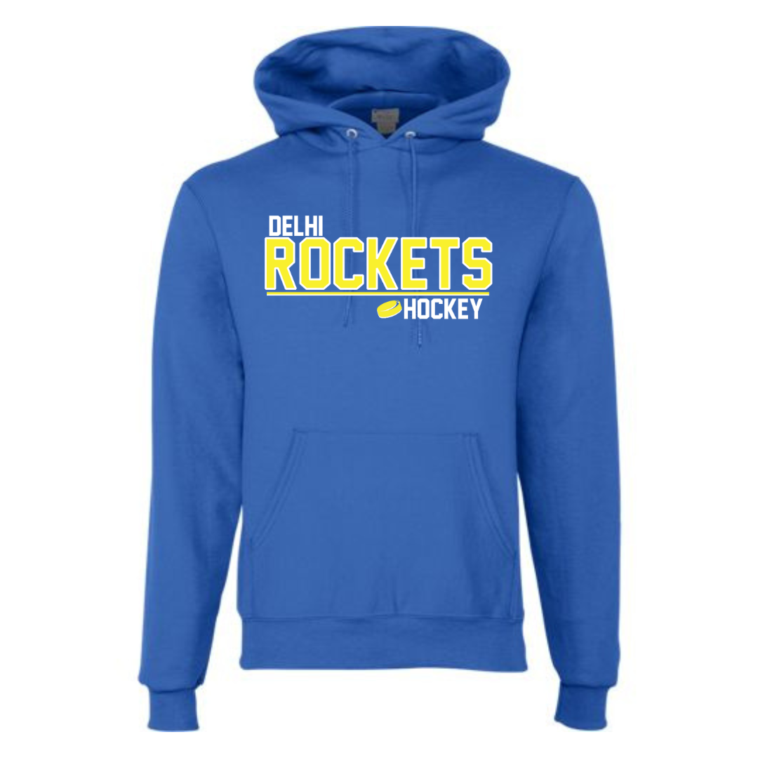 Cotton Fleece Hoodie - Text Logo - Youth