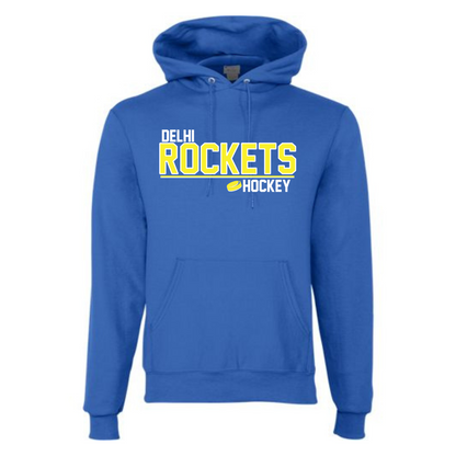 Cotton Fleece Hoodie - Text Logo - Youth