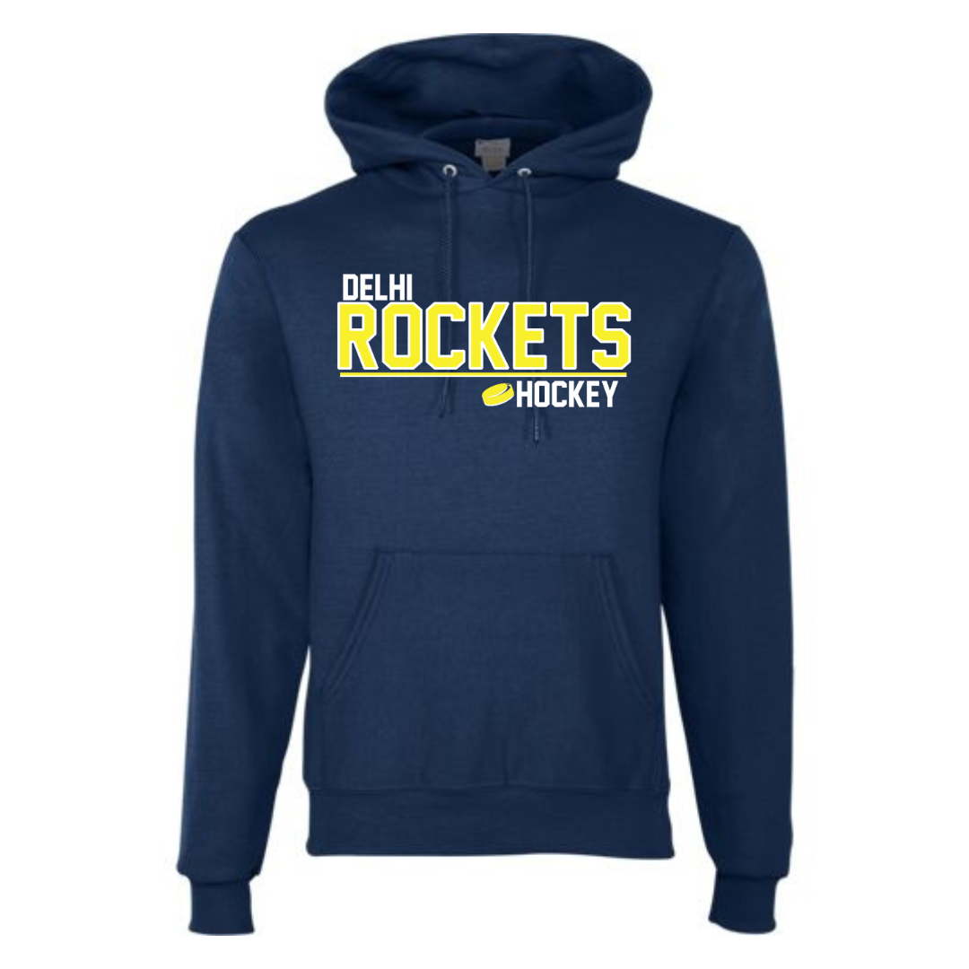 Cotton Fleece Hoodie - Text Logo - Youth