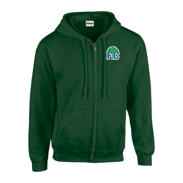 Cotton Fleece Full Zip Hoodie