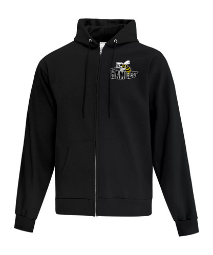 Cotton Fleece Full Zip Hoodie - Youth