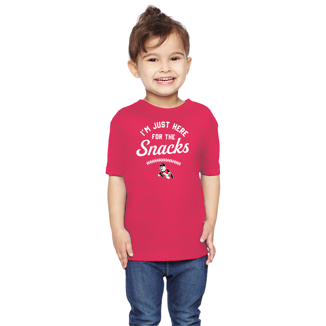 RedLegs Toddler Tee - I'm Just Here for the Snacks