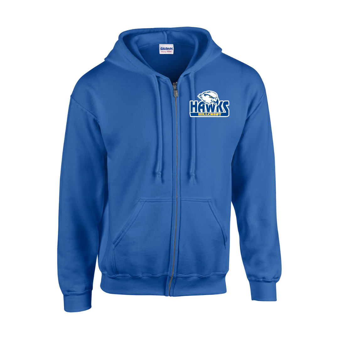 Cotton Fleece Full Zip - Youth