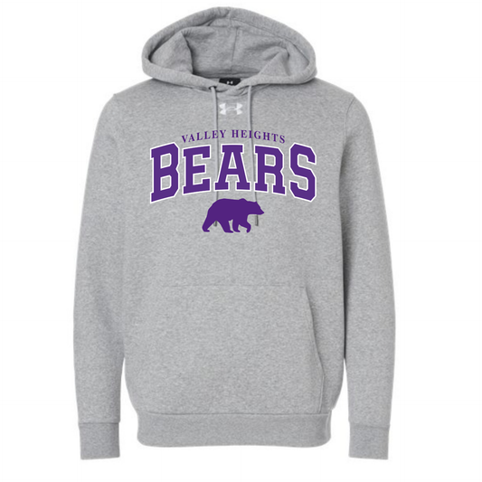 Valley Heights Icon Fleece Hoodie - Mod Grey