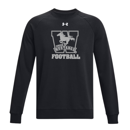 Rival Fleece Crewneck - Silver Logo
