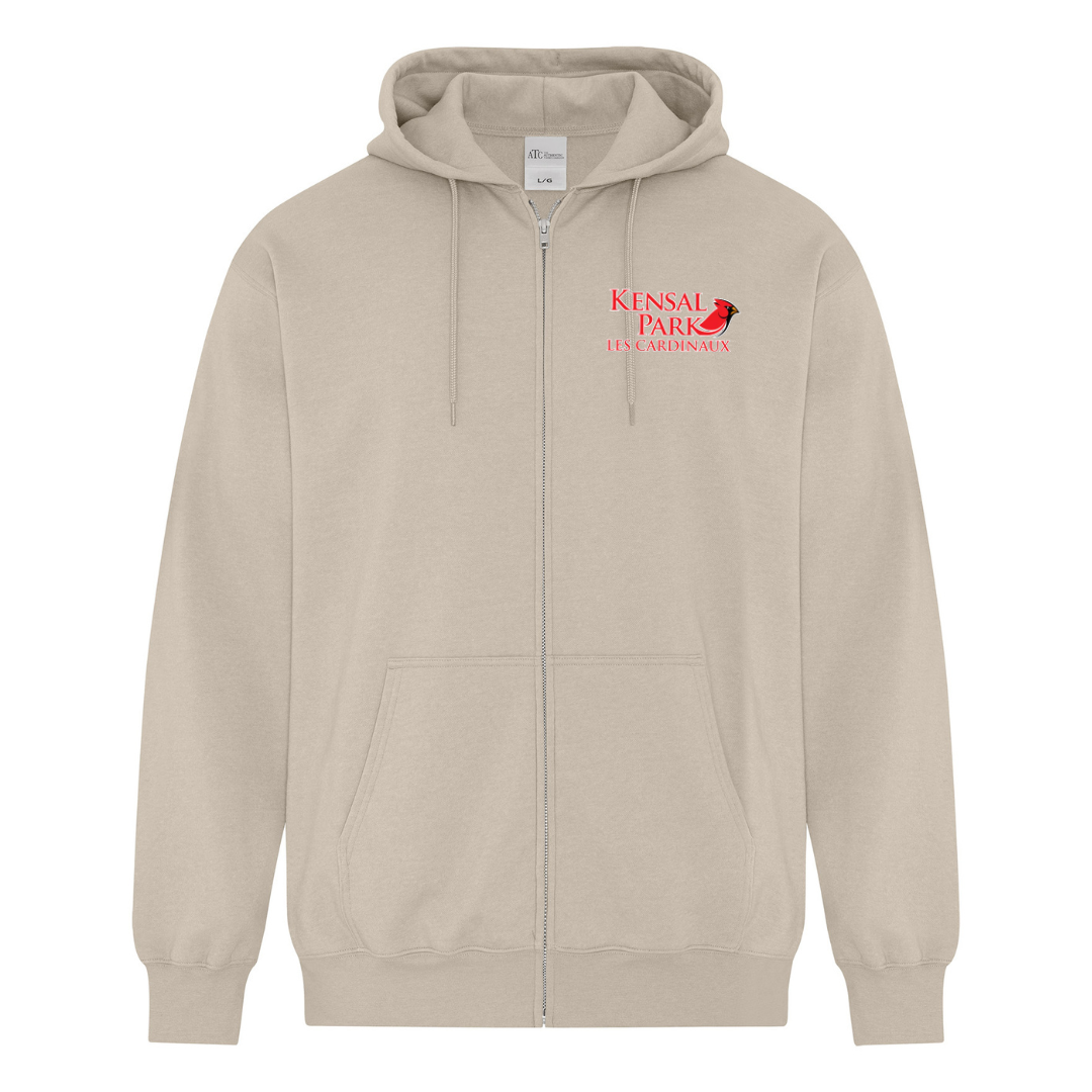 Cotton Fleece Full Zip - Youth