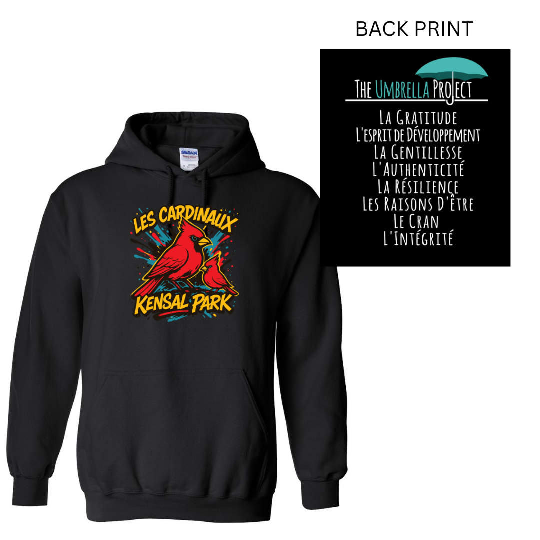 Cotton Hoodie - Umbrella Project - Youth