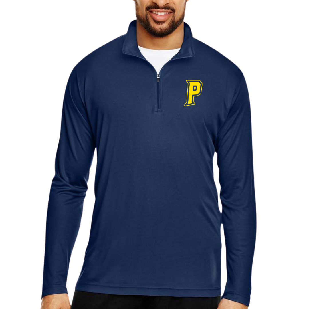 Performance 1/4 Zip - Letter Logo