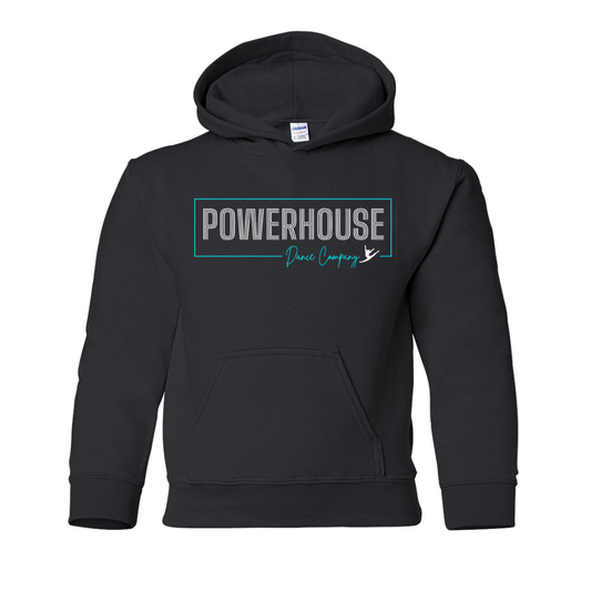 Cotton Fleece Hoodie - Box Logo- Youth