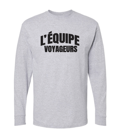Cotton Long Sleeve Shirt - L'Equipe Logo