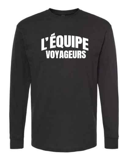 Cotton Long Sleeve Shirt - L'Equipe Logo
