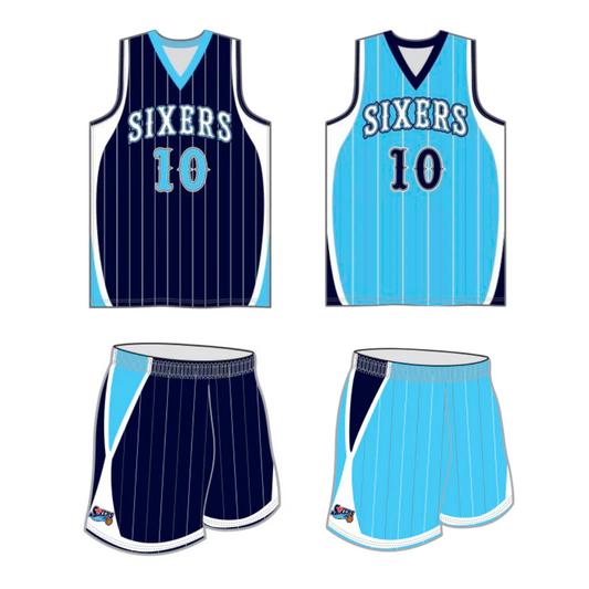 Sixers Full Uniform Package