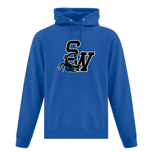Cotton Fleece Hoodie - SW Logo