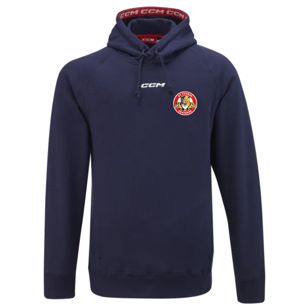 Fleece Pullover Hoodie - Left Chest Logo