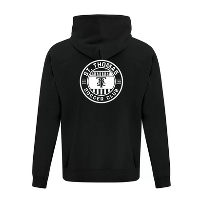 Cotton Fleece Hoodie - Back Logo