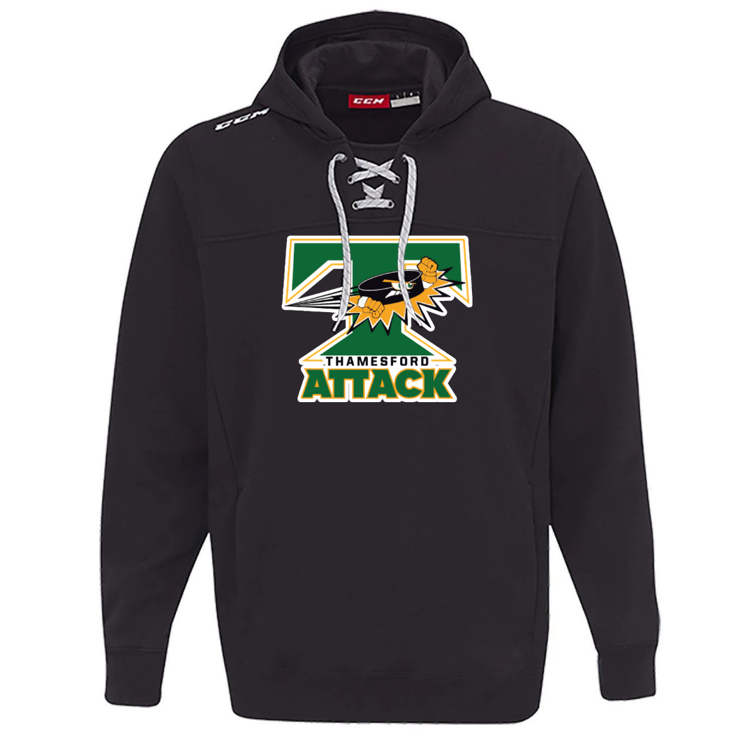 Fleece Skate Lace Hoodie