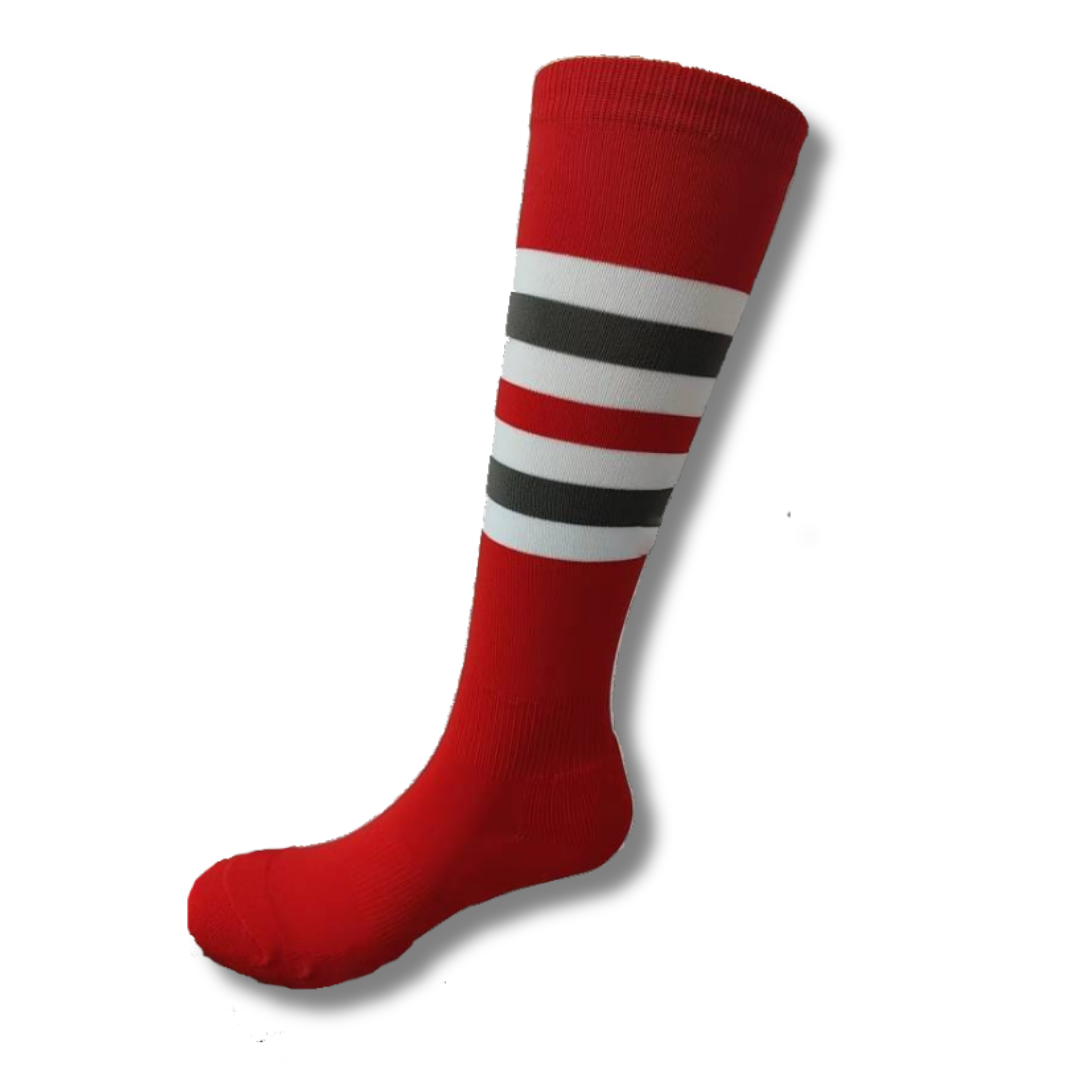 Custom Knee High Socks - Red
