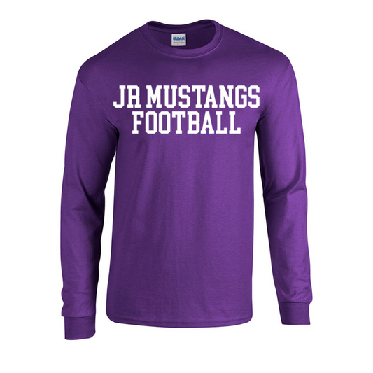 Cotton Longsleeve - Text Logo - Youth