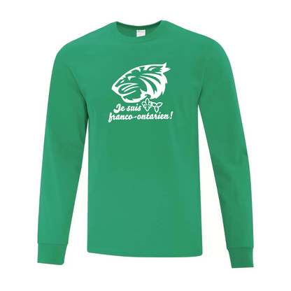 Cotton Long Sleeve Shirt - Franco Ontarien - Youth