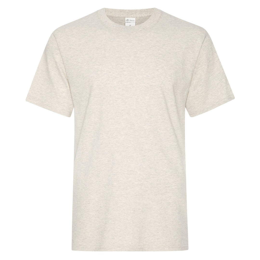 Cotton T-Shirt — Oatmeal Heather