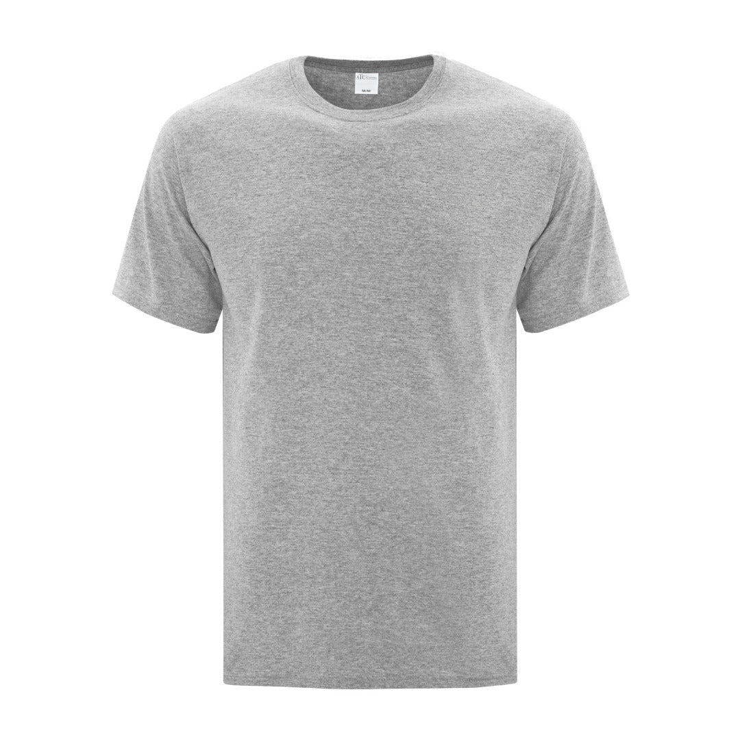 Cotton T-Shirt — Athletic Heather Grey