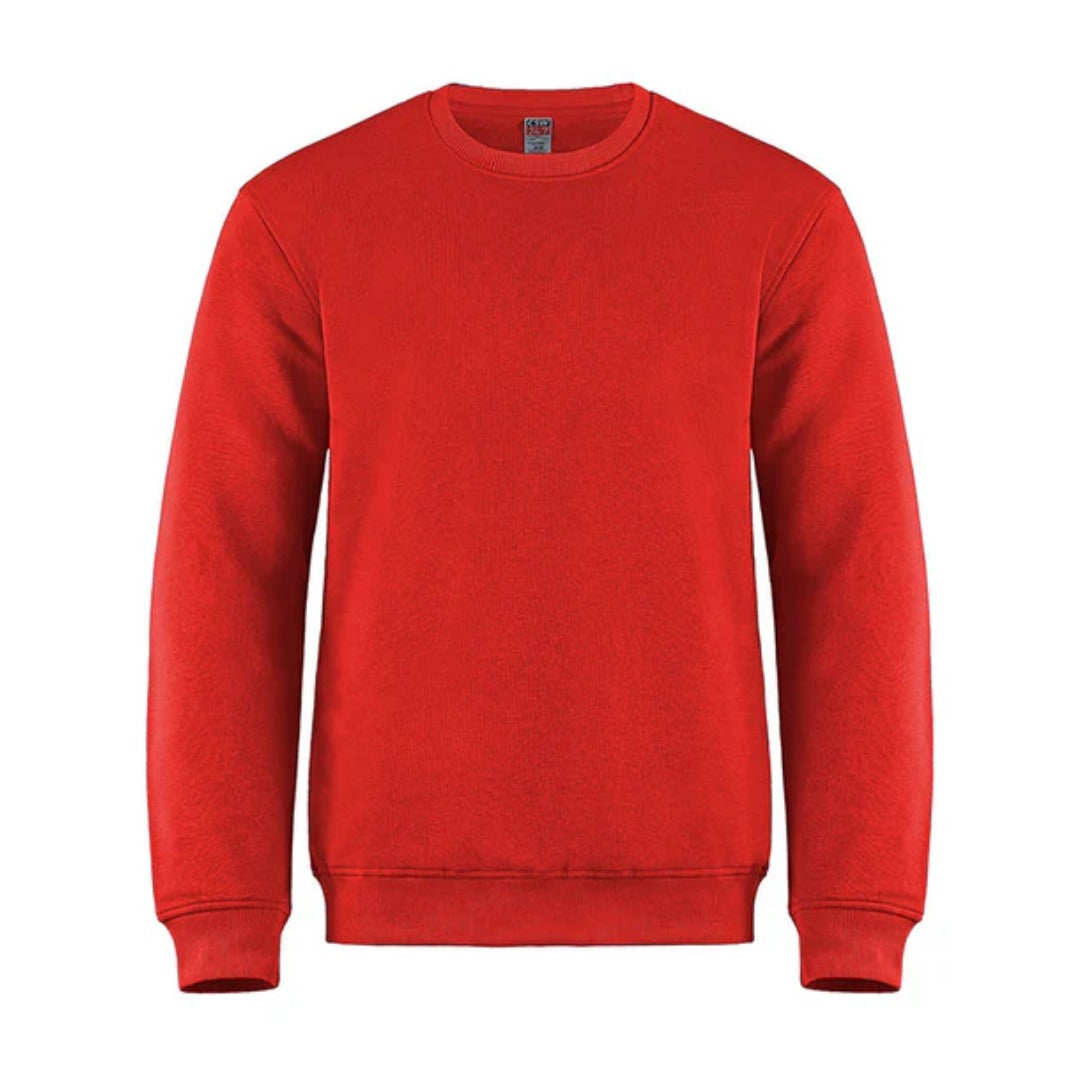 Crewneck Fleece Crewneck - Youth — Red