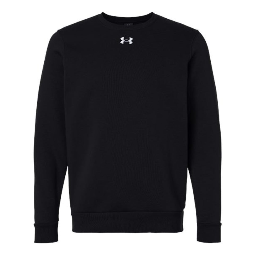 Icon Fleece Crewneck — Black