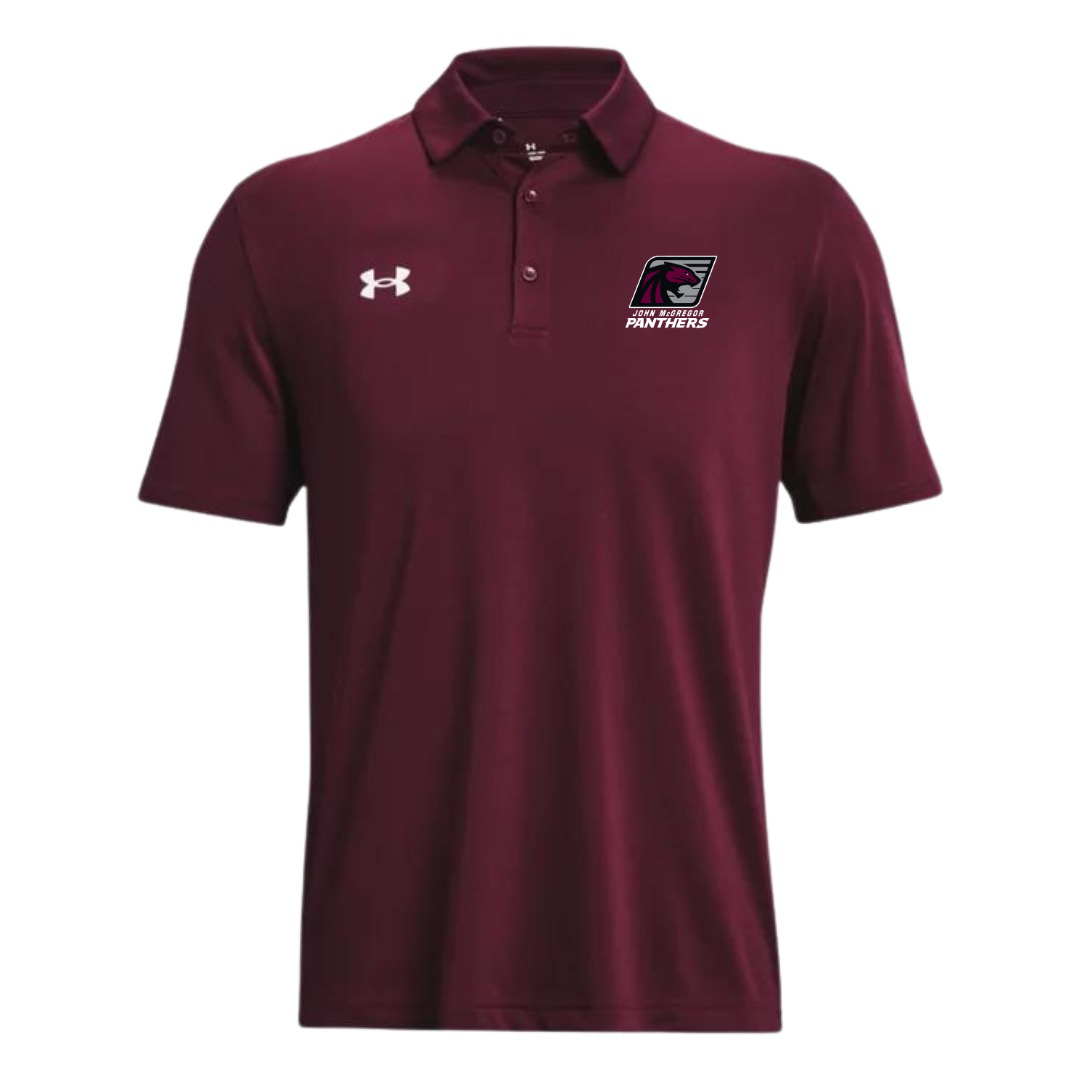 Tech Polo - Mens — Maroon