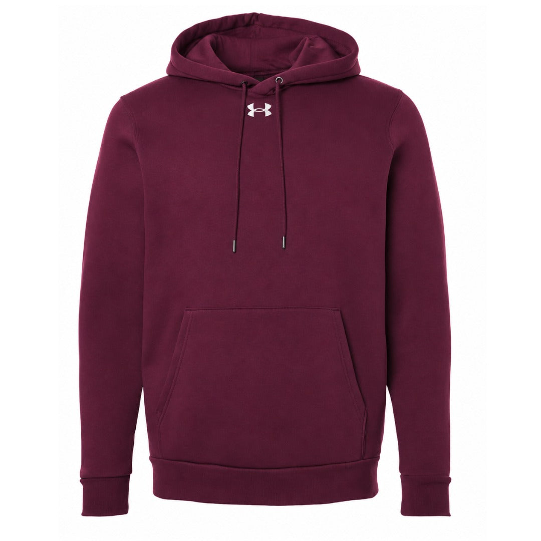 Icon Fleece Hoodie — Maroon