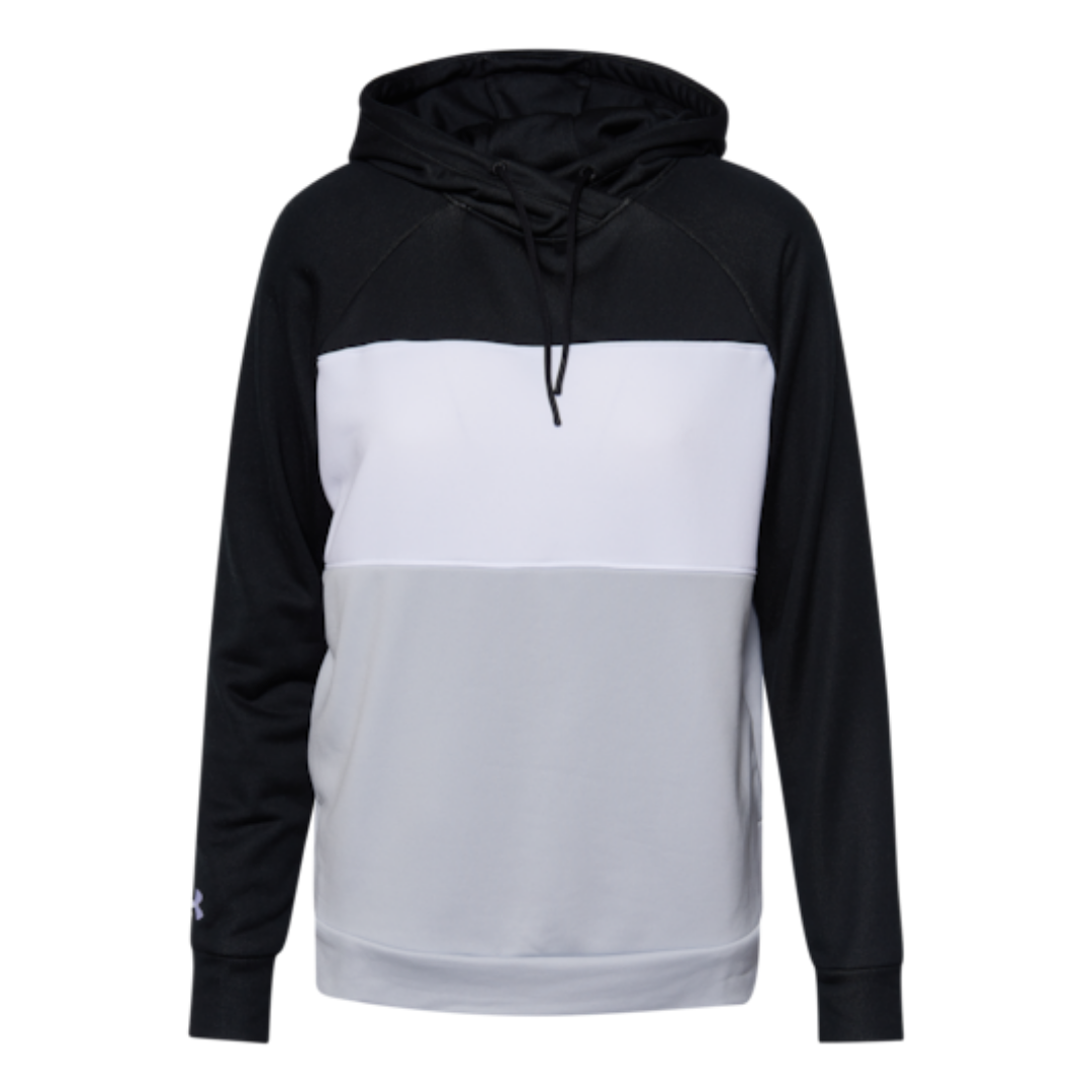 Terry Fleece Blocked Hoodie