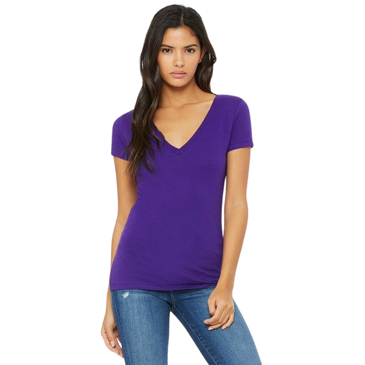 Deep V-neck Tee