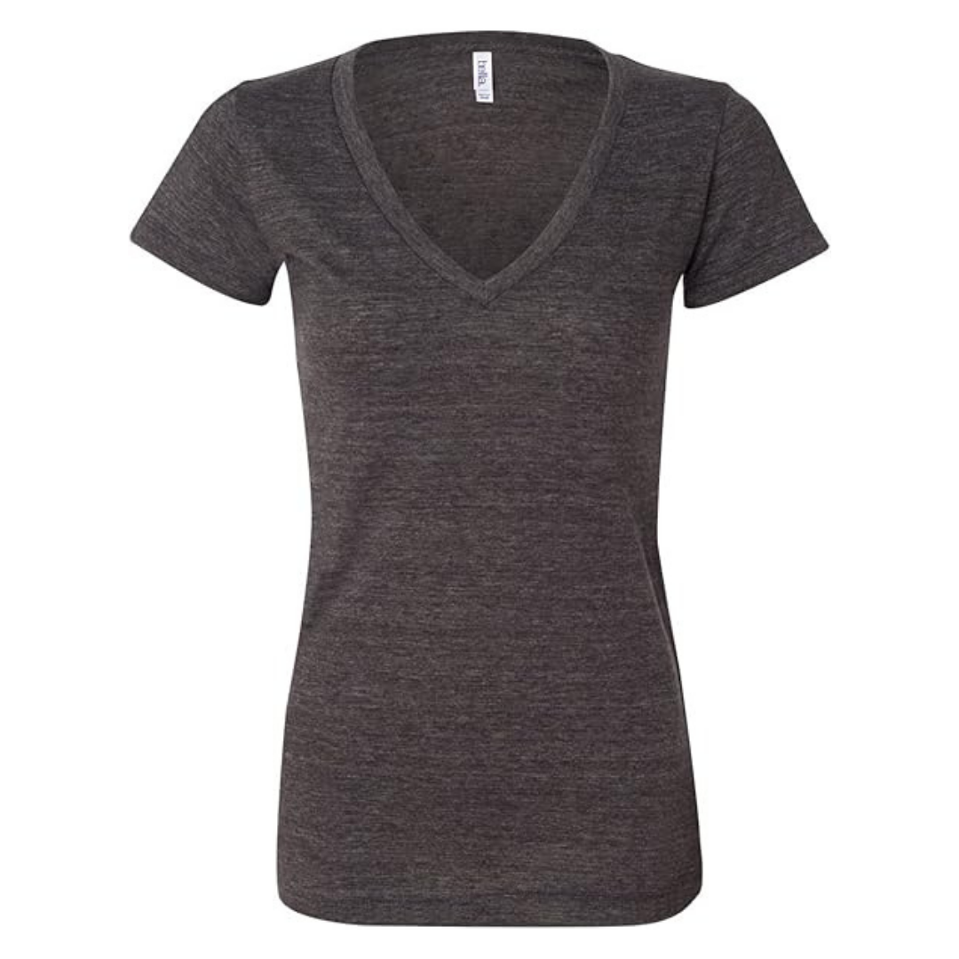 Deep Neck Triblend Shirt