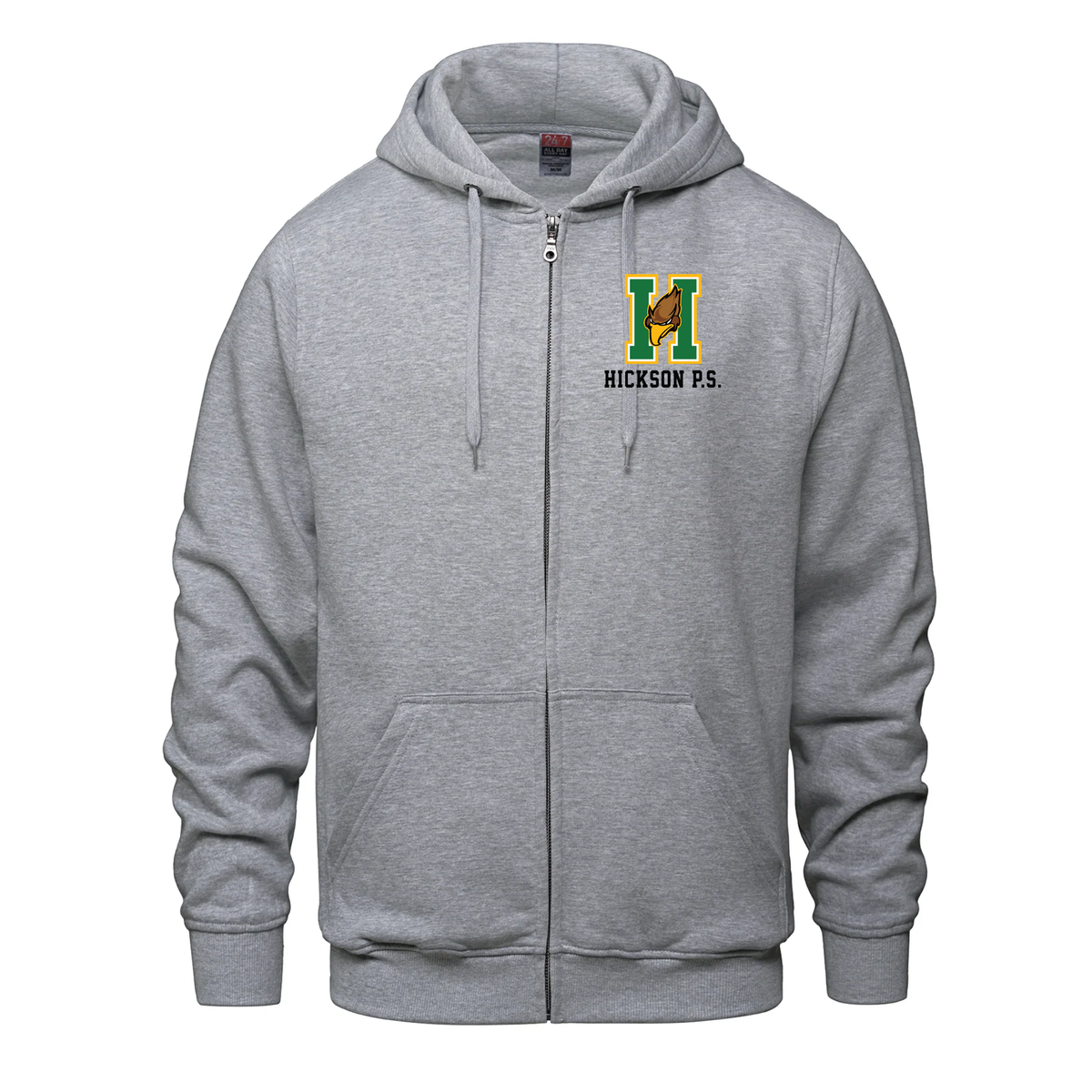 Cotton Fleece Full Zip Hoodie