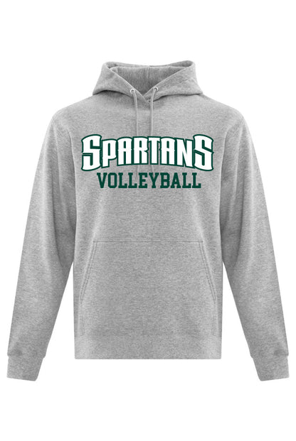 Fleece Hoodie - SPARTANS TEXT
