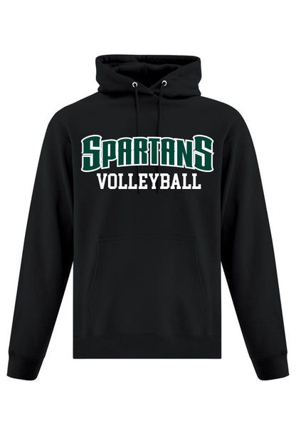 Fleece Hoodie - SPARTANS TEXT