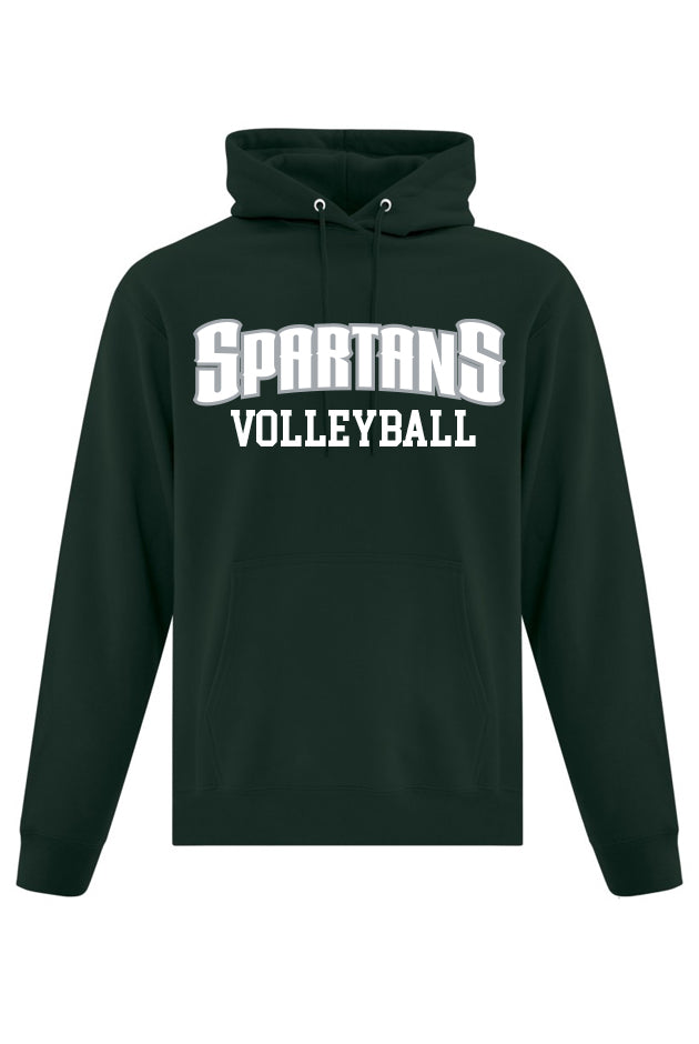 Fleece Hoodie - SPARTANS TEXT