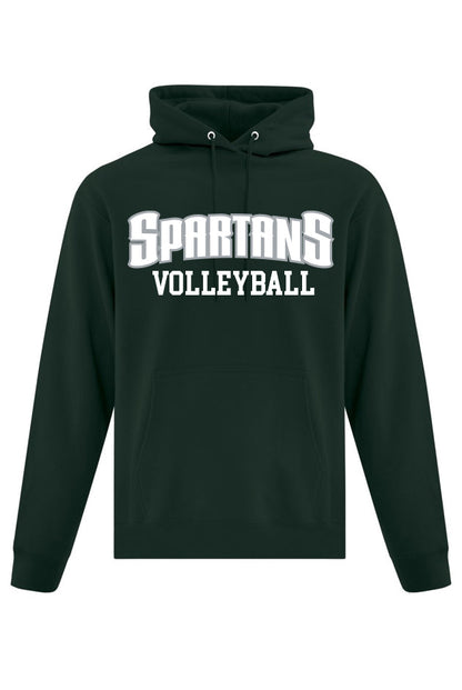 Fleece Hoodie - SPARTANS TEXT