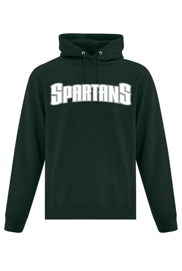 Fleece Hoodie - SPARTANS TEXT