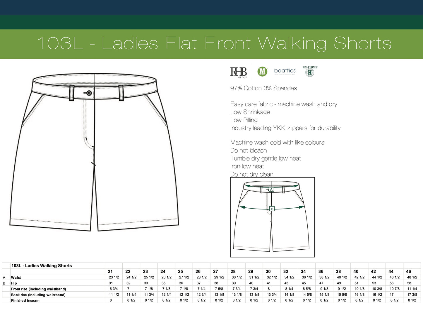 Walking Short - Womens