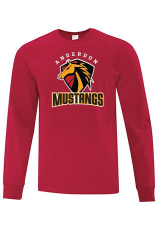 Cotton Long Sleeve Shirt - Mustangs