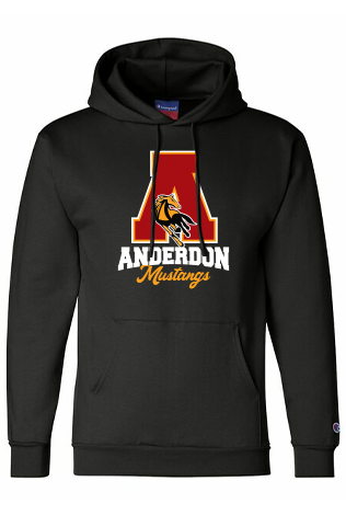 Cotton Fleece Hoodie - "A" Logo